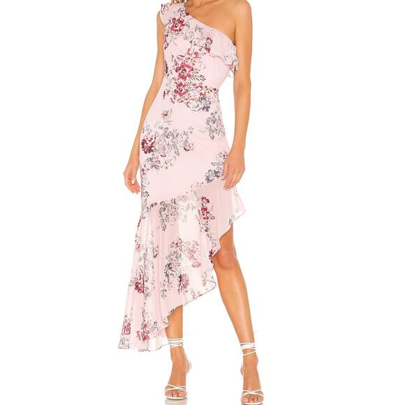 Michael Costello x Revolve Cole Dress Pink Floral - Picture 10 of 10